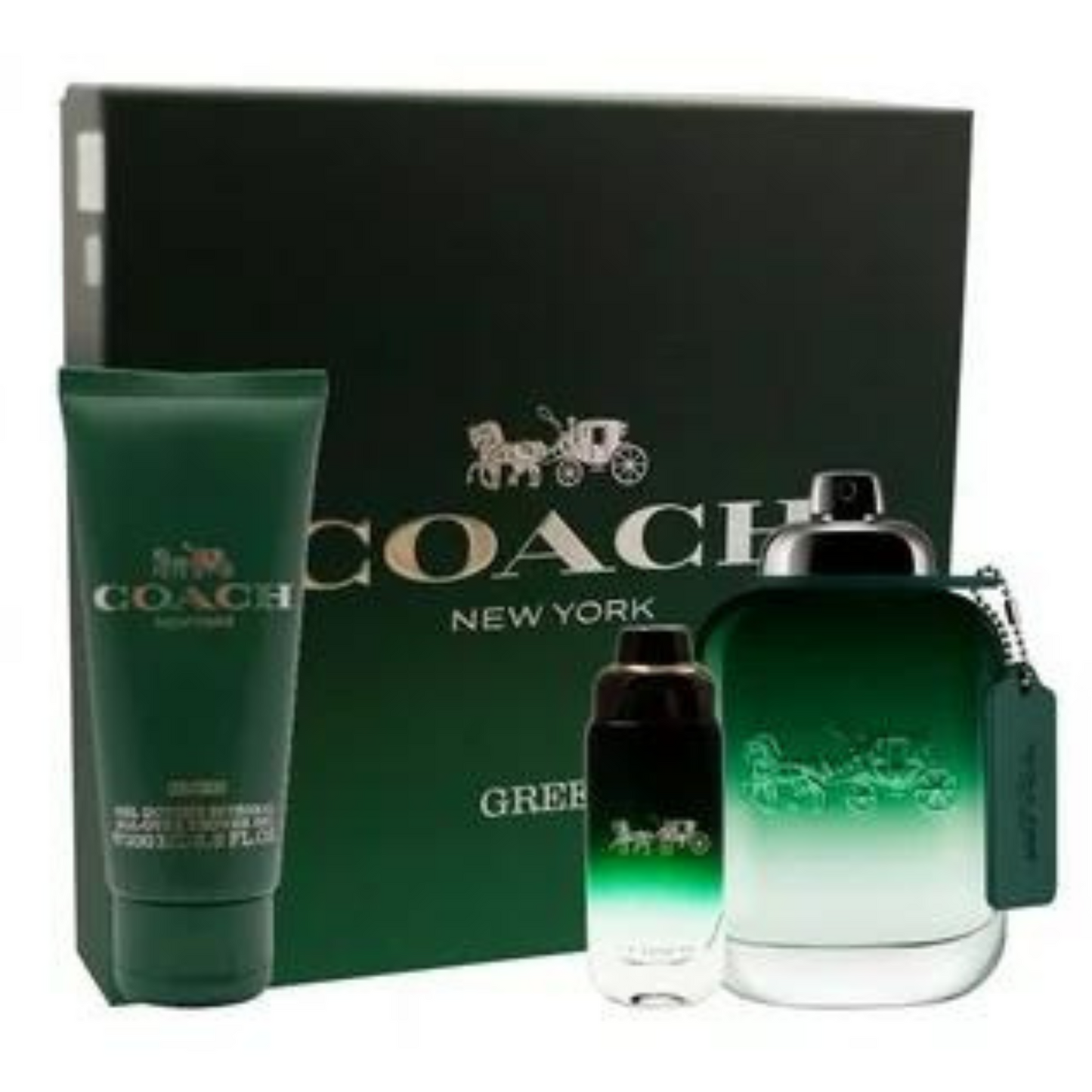 Set de Pefume Coach Green 3 pzas EDT