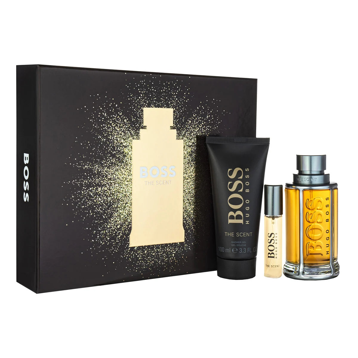 Set de Perfume Hugo Boss The Scent 100ml EDT 3pzas