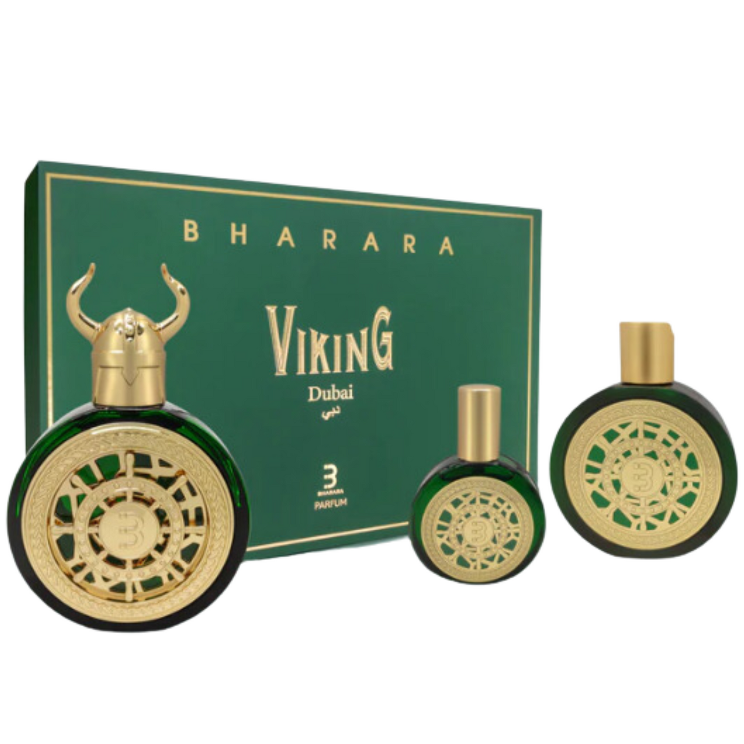 Set de Perfume Bharara Viking Dubai 3 pzas