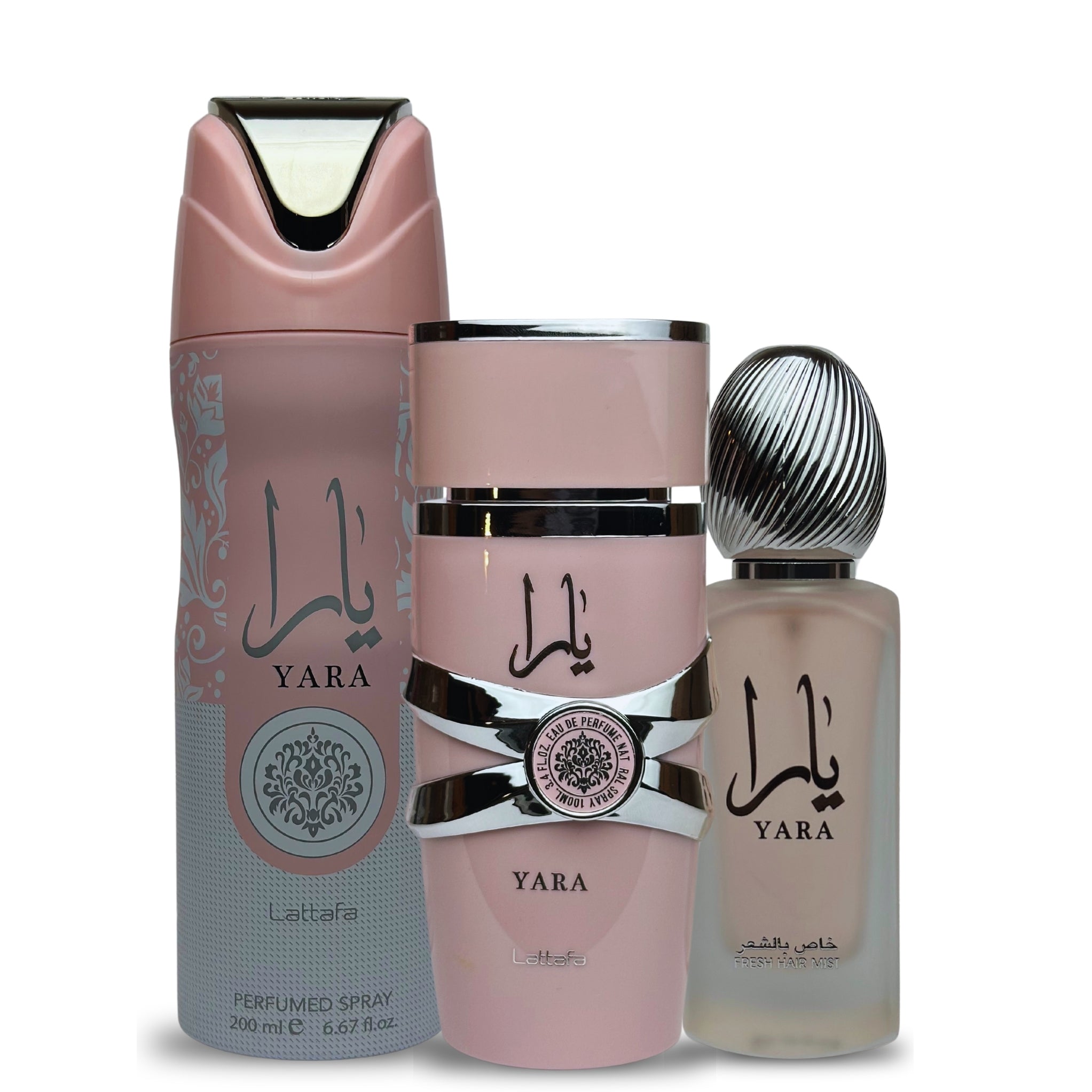 Set para Mujer Lattafa Yara 3 piezas