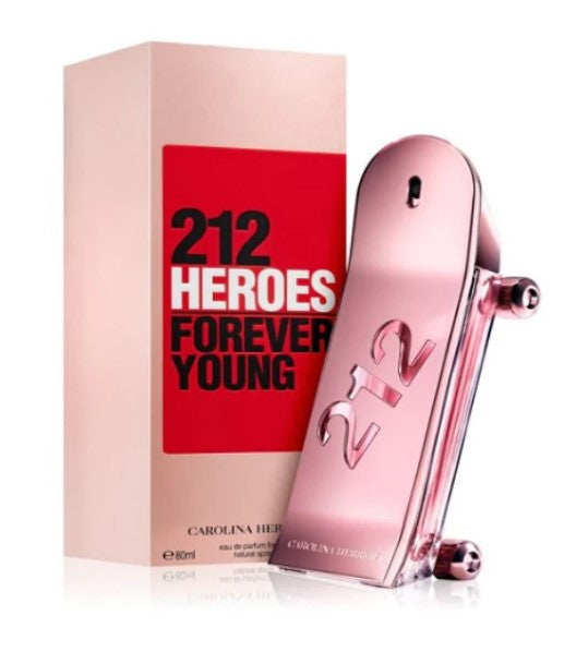 Perfume para Mujer Carolina Herrera 212 Heroes Forever Young 80ml EDP