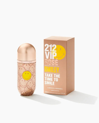 Perfume para Mujer Carolina Herrera 212 VIP Rosé Smiley 80ml EDP