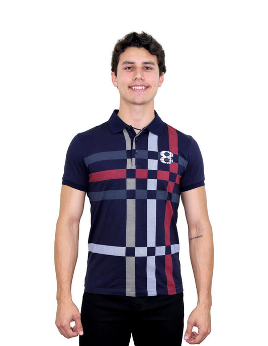 Playera para Hombre Marca PAVINI PT1009 NAVY