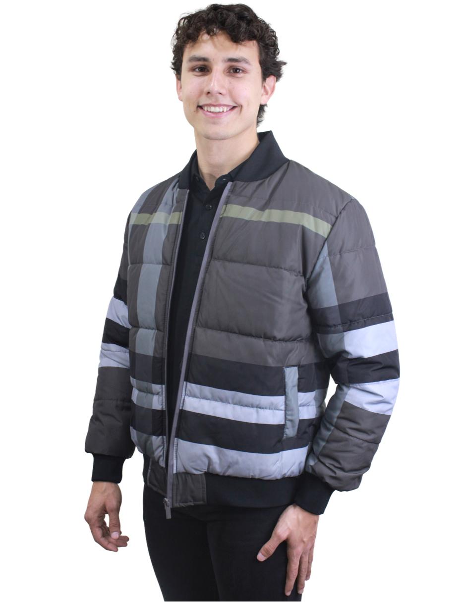Chamarra para Hombre marca Moderno MJPF-2202 CHARCOAL