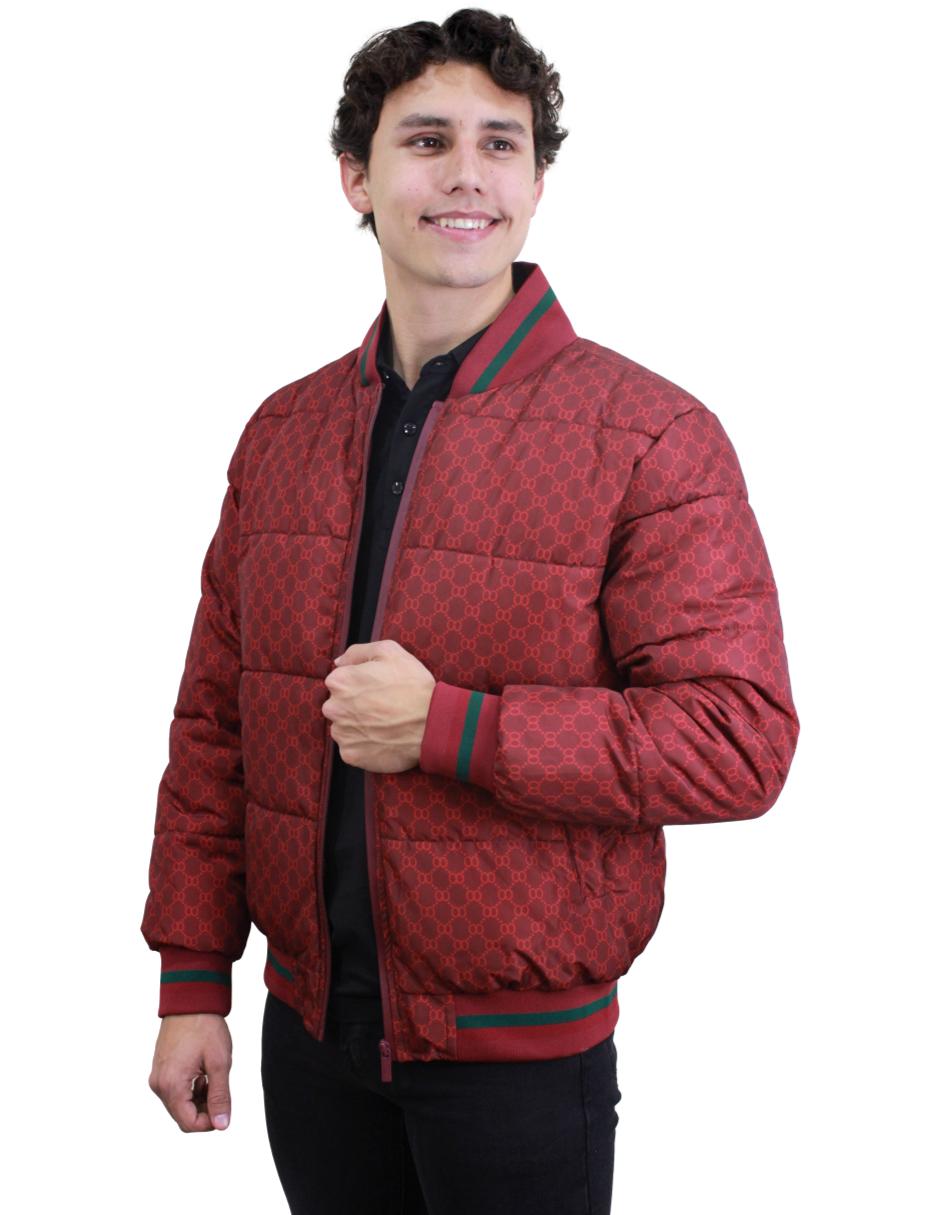 Chamarra para Hombre marca Moderno MJPF-2204 BURGUNDY