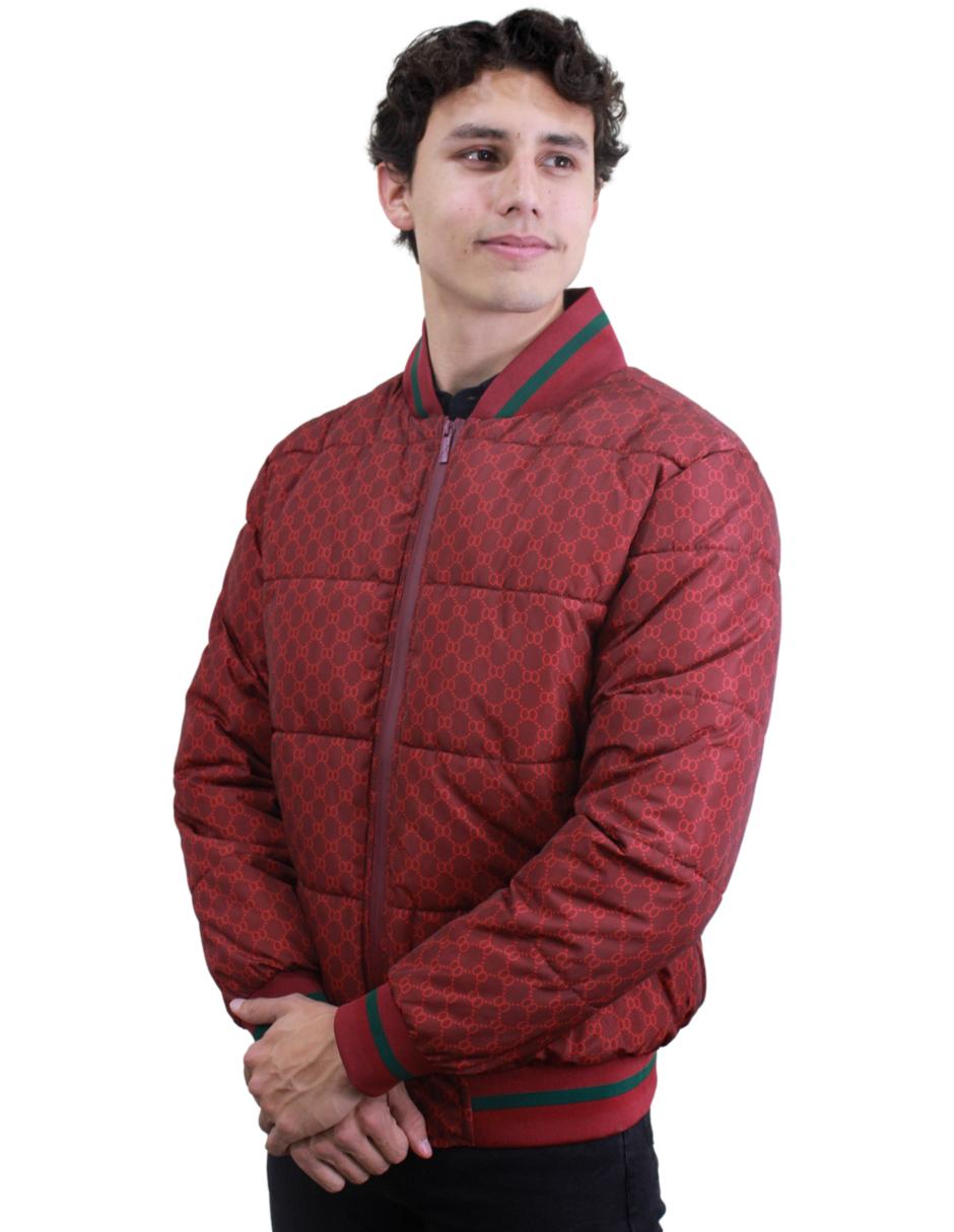 Chamarra para Hombre marca Moderno MJPF-2204 BURGUNDY