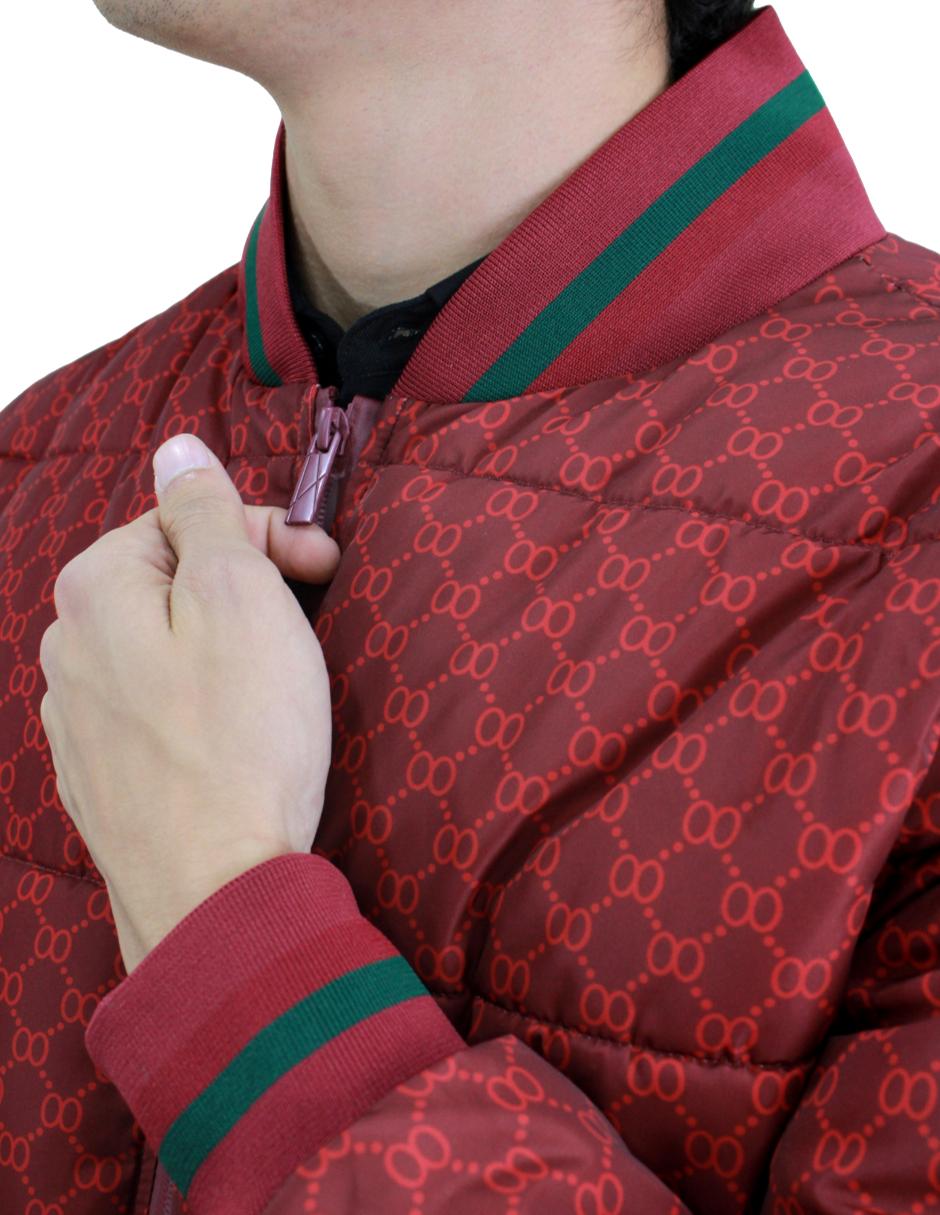 Chamarra para Hombre marca Moderno MJPF-2204 BURGUNDY