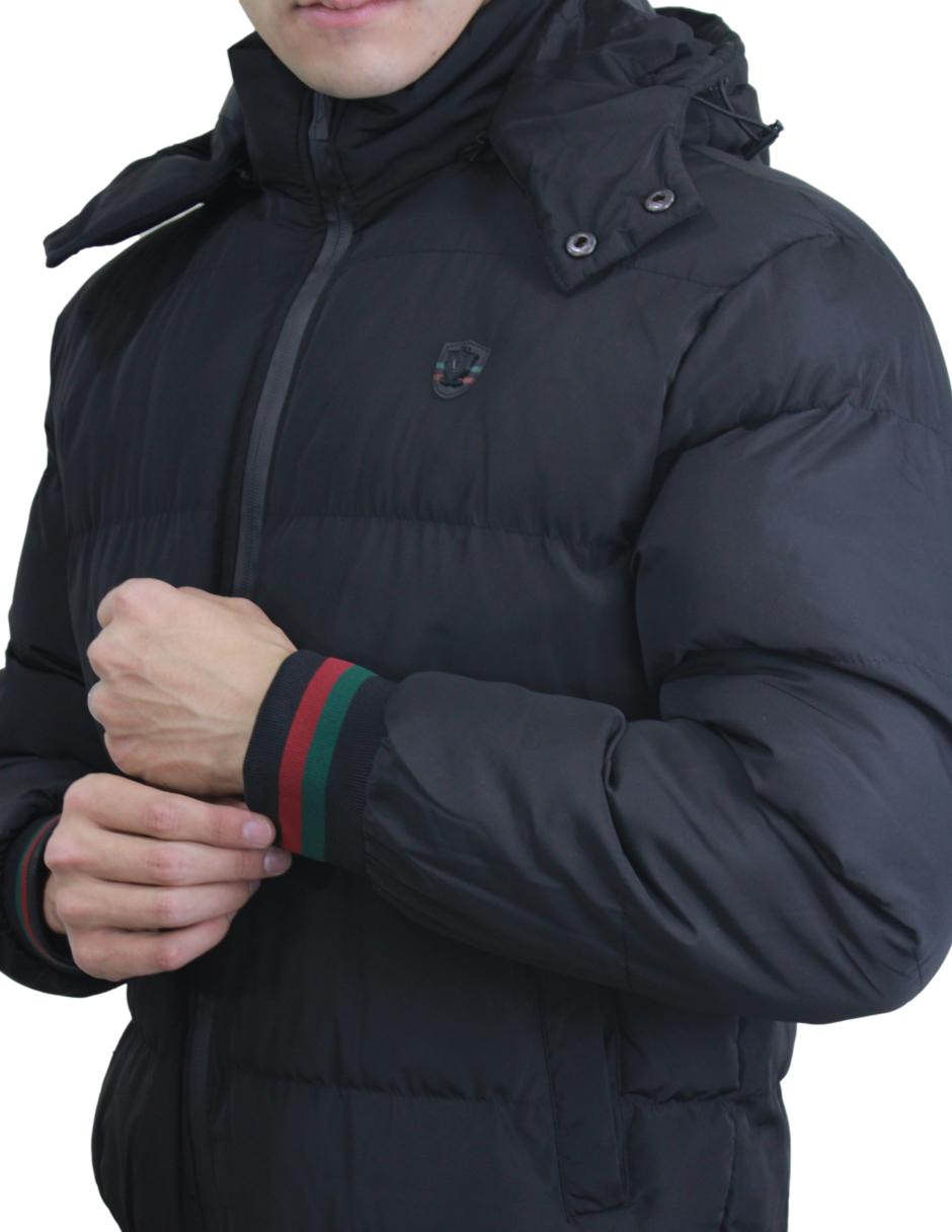 Chamarra para Hombre marca Moderno MJPF-2205 BLACK