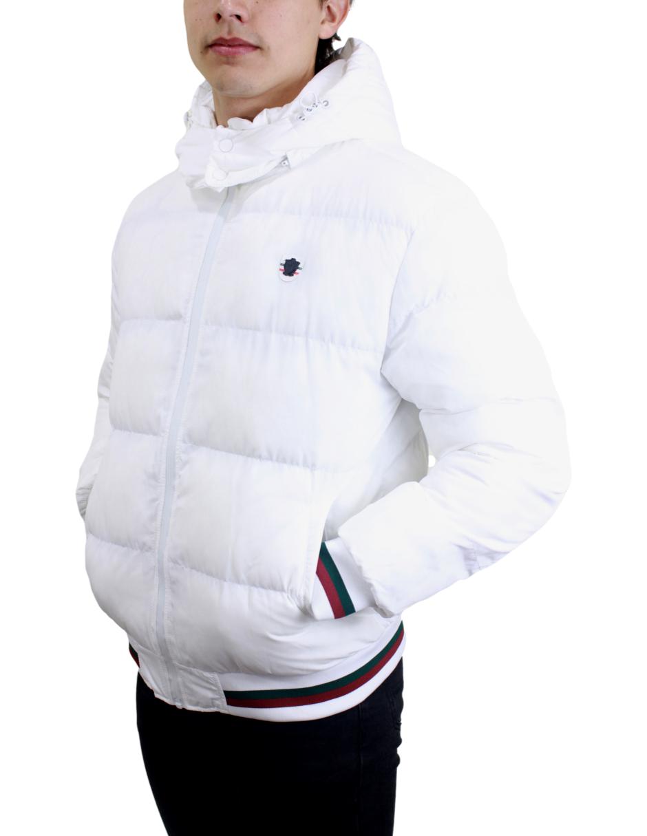 Chamarra para Hombre marca Moderno MJPF-2205 WHITE