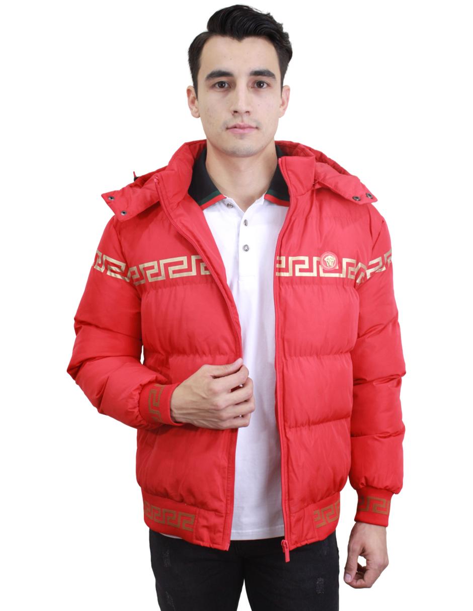 Chamarra para Hombre marca Moderno MJPF-2208 RED