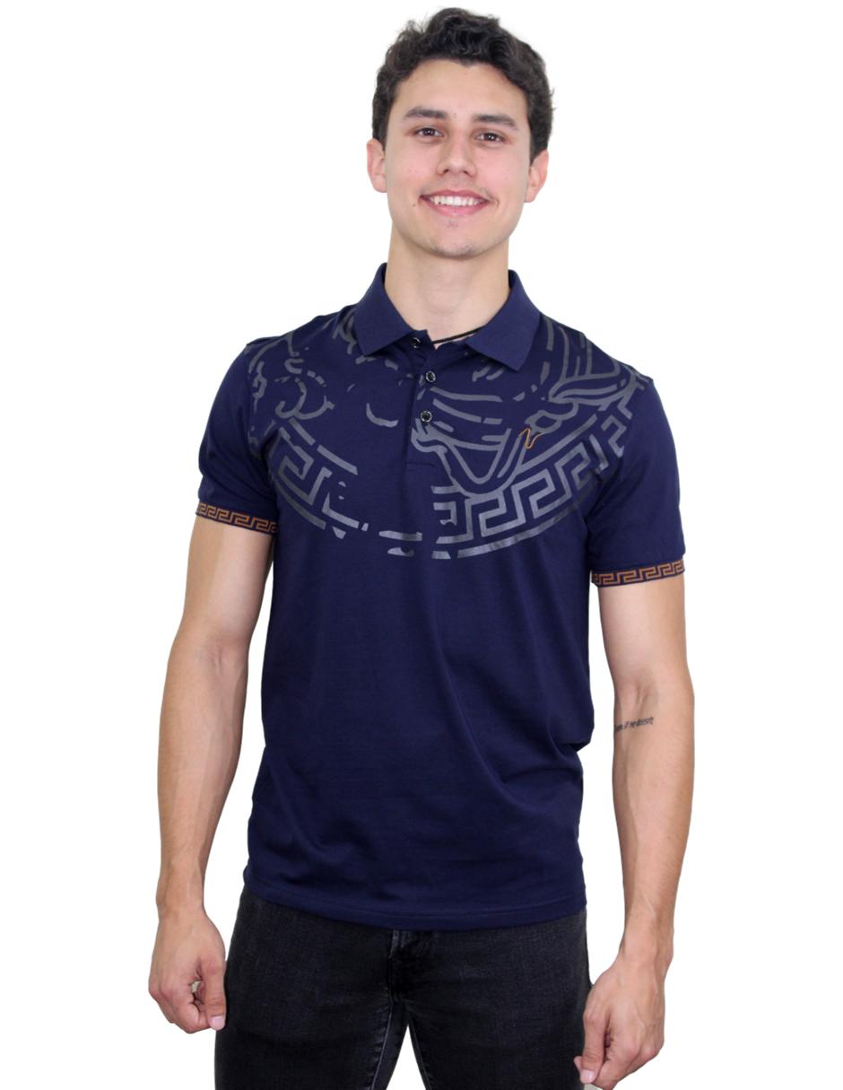 Playera para Hombre Marca PAVINI P-2054-NAVY