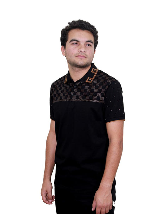 Playera para Hombre Marca PAVINI P-2059-BLACK