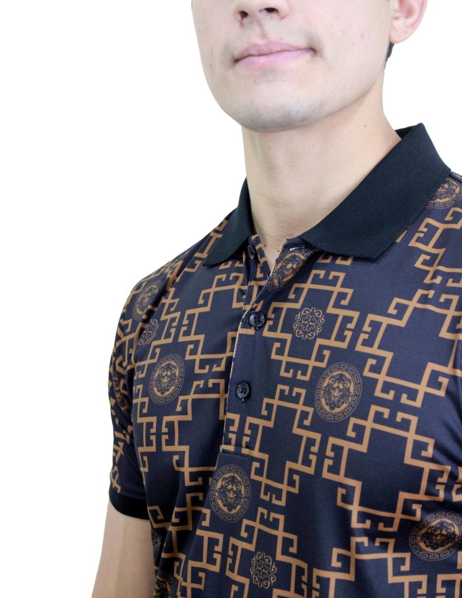 Playera para Hombre Marca PAVINI P-2182-BROWN