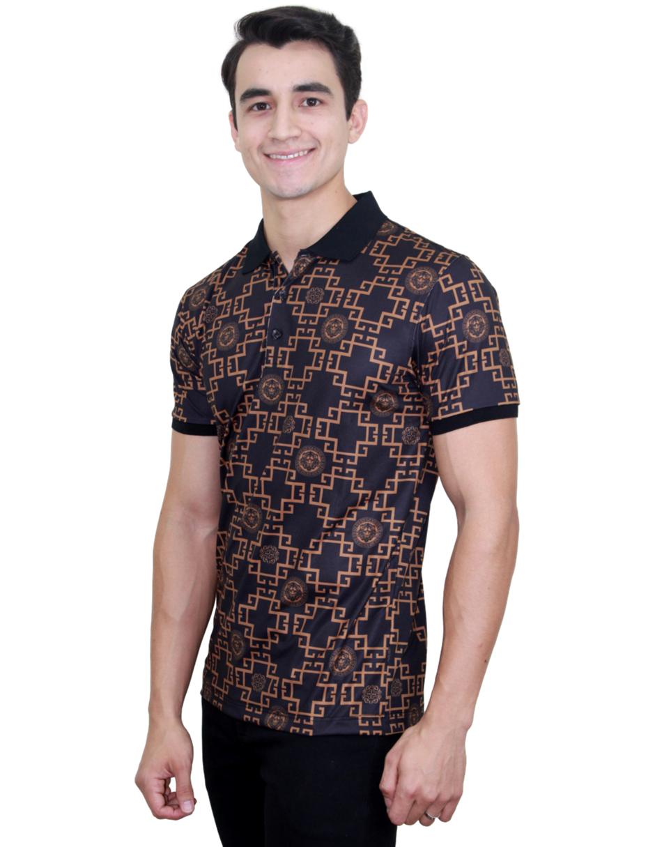 Playera para Hombre Marca PAVINI P-2182-BROWN