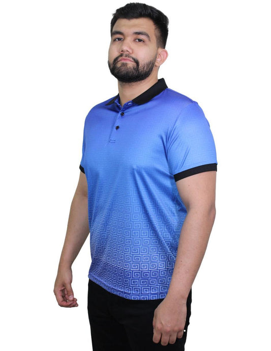 Playera para Hombre Tipo Polo Marca BENZINY PS3004-ROYAL