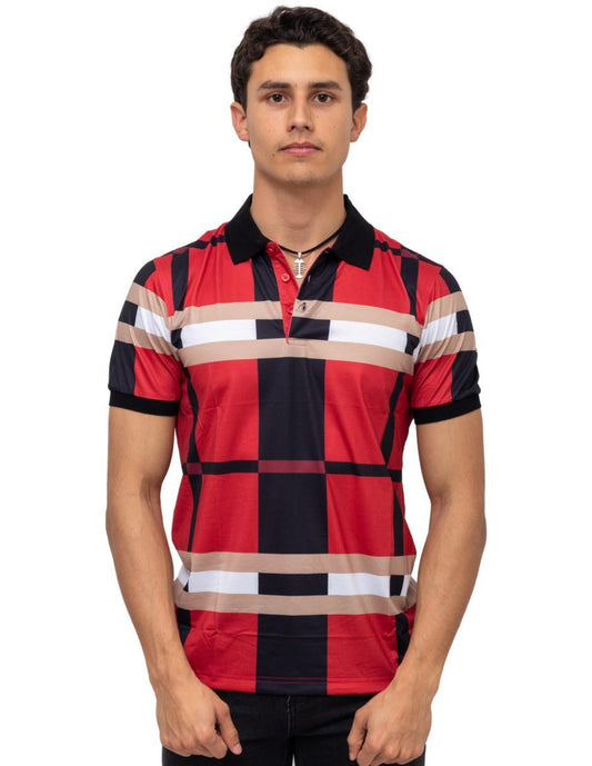 Playera para Hombre Marca PAVINI PT-993-RED