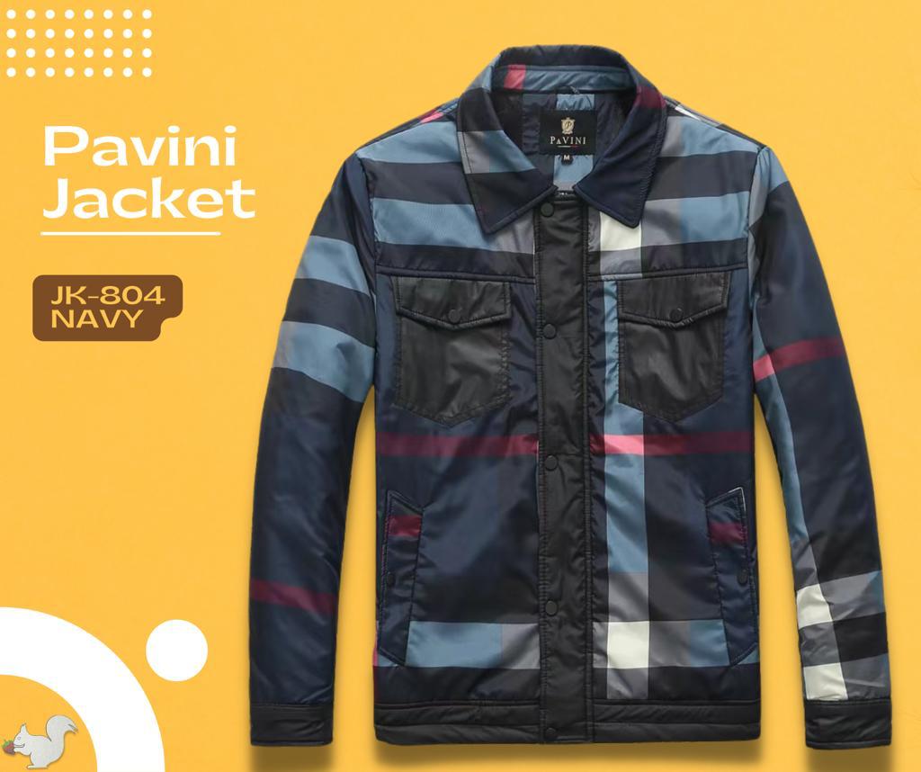 Chamarra para Hombre marca PAVINI JK-804 NAVY