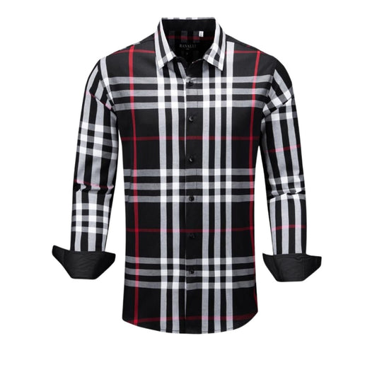 Camisa para Hombre marca RAVALLI MSH-680-73 BLACK