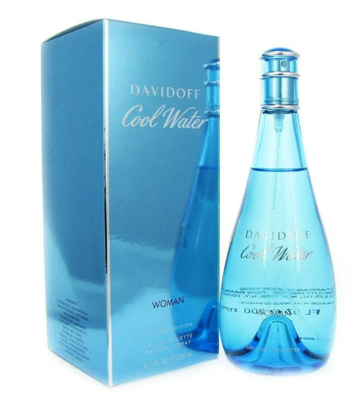 Perfume para Mujer Davidoff Cool Water Woman 200ml EDT