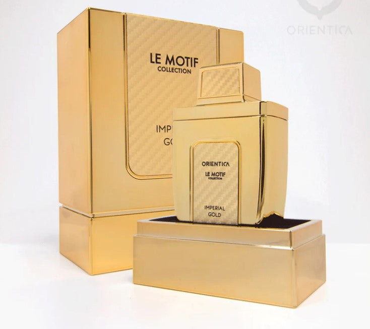 Perfume para Hombre Orientica Le Motif Imperial Gold 85ml EDP